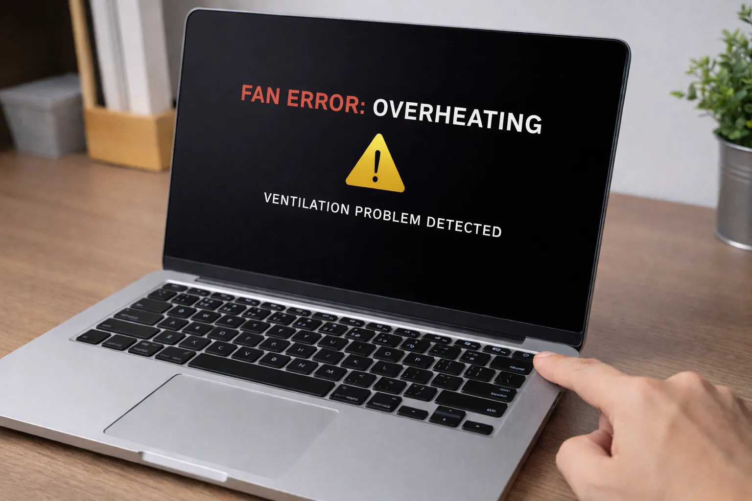 Sobrecalentamiento en laptop y daños en placa