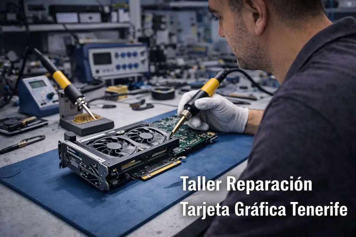Taller de reparación de placas y tarjetas gráficas en Tenerife